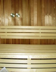 Wykończenie wnętrz - sauna
